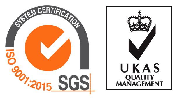 ISO 9001:2015 SGS UKAS certification